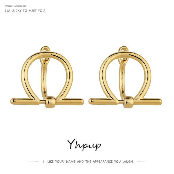 yhpup stylish unique design metal golden geometric stud earrings statement texture stylish earrings for women 2020 jewelry gift, Golden;silver
yhpup stylish unique design metal golden geometric stud earrings statement texture stylish earrings for women 2020 jewelry gift, Golden;silver