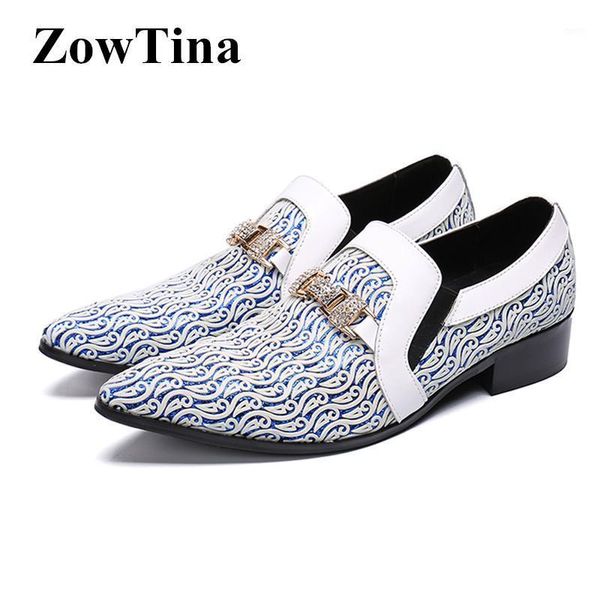italian men formal oxford shoes rhinestone buckle white wedding shoes for man slip on printing creepers sapatos masculino flats1, Black
italian men formal oxford shoes rhinestone buckle white wedding shoes for man slip on printing creepers sapatos masculino flats1, Black