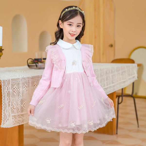 drs 2020 winter new girls sweater little girl suit skirt children princs embroidered pink two piece set, Red;yellow
drs 2020 winter new girls sweater little girl suit skirt children princs embroidered pink two piece set, Red;yellow