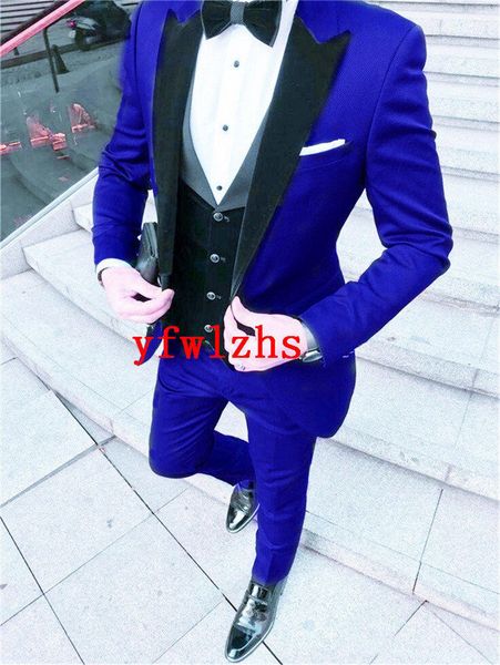 classic one button handsome groomsmen peak lapel groom tuxedos men suits wedding/prom man blazer ( jacket+pants+vest+tie) w534, Black;gray
classic one button handsome groomsmen peak lapel groom tuxedos men suits wedding/prom man blazer ( jacket+pants+vest+tie) w534, Black;gray