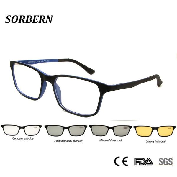 sunglasses sorbern ultem clip on polarized lens men women magnetic optical frames computer anti blue eyewear night vision, White;black
sunglasses sorbern ultem clip on polarized lens men women magnetic optical frames computer anti blue eyewear night vision, White;black
