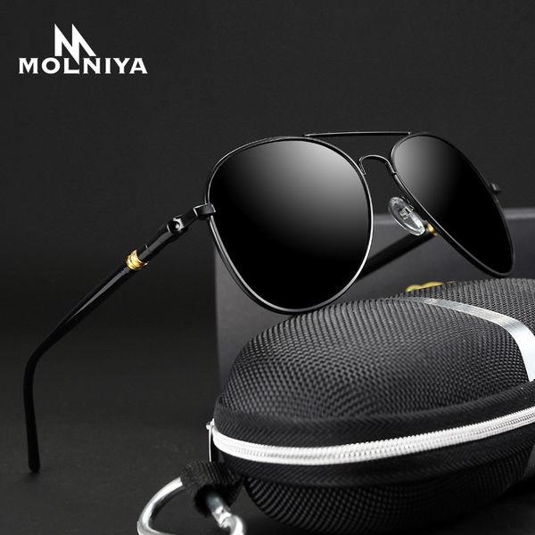 2020 classic polarized driving black pilot sun glasses brand designer male retro sunglasses men women, White;black
2020 classic polarized driving black pilot sun glasses brand designer male retro sunglasses men women, White;black
