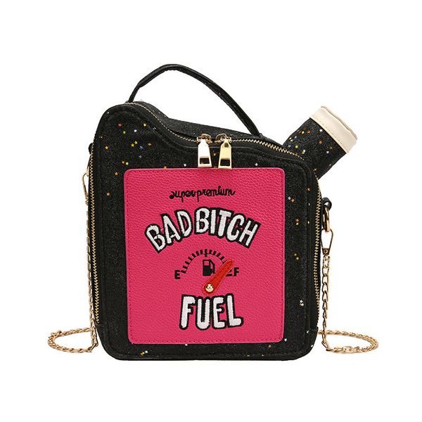 творческий бензин форма бутылки женщины сумки на ремне весёлые цепи lady crossbody сумка симпатичные блестки женский малый кошельки шикарные
творческий бензин форма бутылки женщины сумки на ремне весёлые цепи lady crossbody сумка симпатичные блестки женский малый кошельки шикарные
