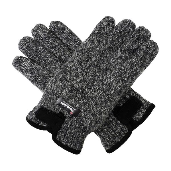 bruceriver mens wool knit gloves with warm thinsulate fleece lining and durable leather palm 201020, Blue;gray
bruceriver mens wool knit gloves with warm thinsulate fleece lining and durable leather palm 201020, Blue;gray