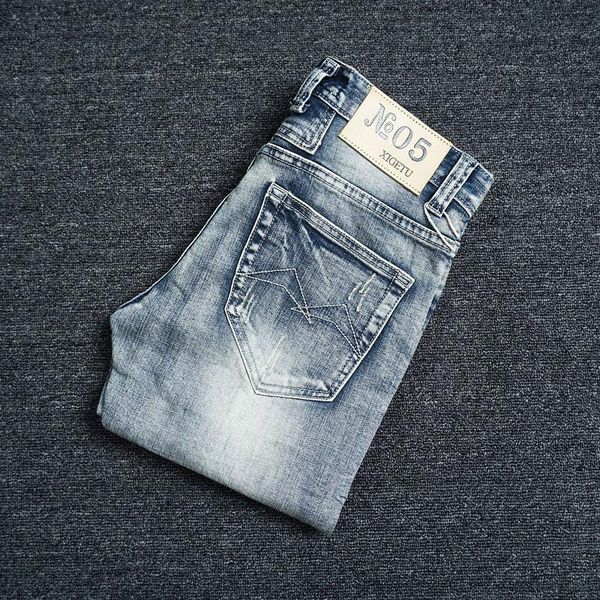 men's jeans italian vintage fashion men retro light blue slim fit ripped streetwear hip hop designer homme
men's jeans italian vintage fashion men retro light blue slim fit ripped streetwear hip hop designer homme