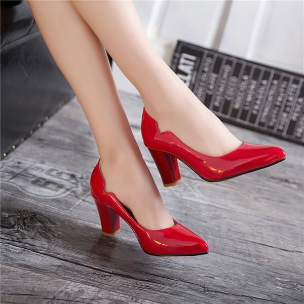 dress shoes oversized ladies high heels women woman pumps a with pointed, shallow and thick, Black
dress shoes oversized ladies high heels women woman pumps a with pointed, shallow and thick, Black