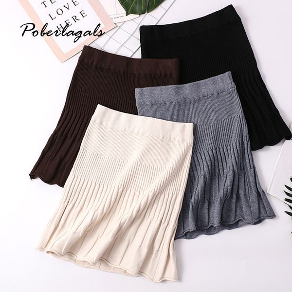 autumn winter women knitting skirt 2020 womens knit retro elasticated waist high waist ruffles hip skirt female twist skirts 1015, Black
autumn winter women knitting skirt 2020 womens knit retro elasticated waist high waist ruffles hip skirt female twist skirts 1015, Black