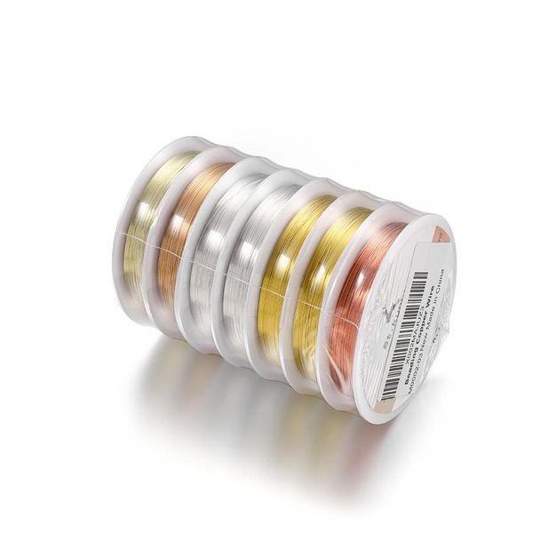 st.kunkka copper wire never fade thread metal string wire for diy beads jewelry making accessories wmttgt, White;red
st.kunkka copper wire never fade thread metal string wire for diy beads jewelry making accessories wmttgt, White;red
