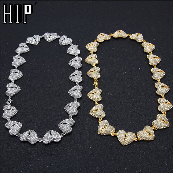 hip hop full rhinestones iced out heart chain necklace length gold paved cz bling necklaces for men women jewelry 18/20inchesq0115, Black
hip hop full rhinestones iced out heart chain necklace length gold paved cz bling necklaces for men women jewelry 18/20inchesq0115, Black