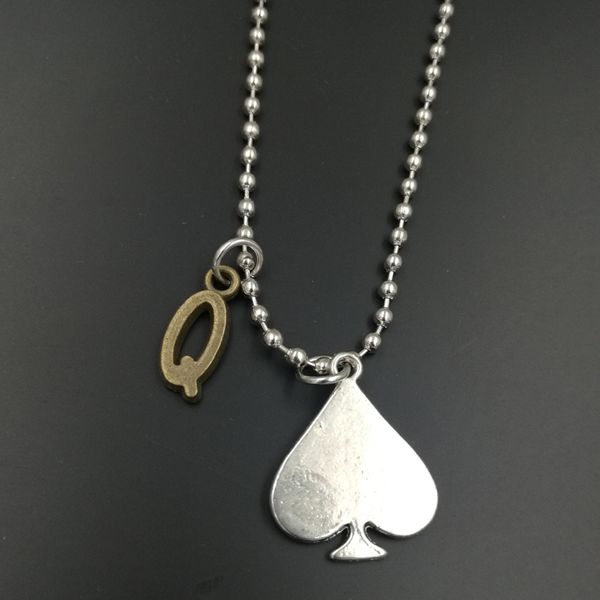 queen of spades inspirational pendant slave bbc swinger fetish cuckold nw2085 0927, Silver
queen of spades inspirational pendant slave bbc swinger fetish cuckold nw2085 0927, Silver