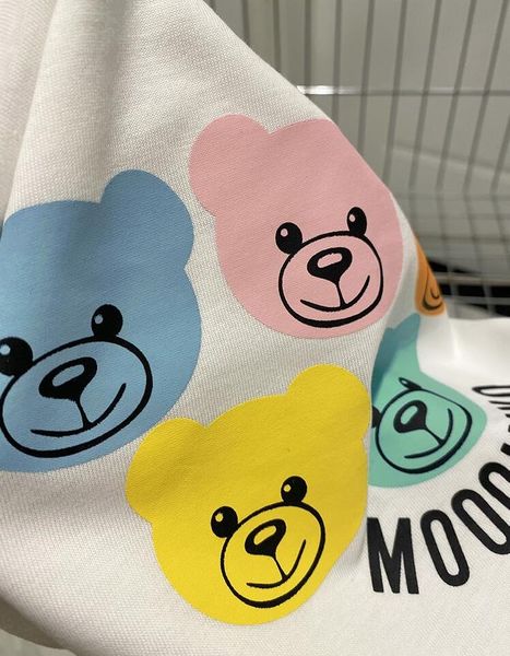 2022ss kids spring summer t-shirts brand embroidery 5 letter bear pattern t shirts boys and girls tees children t-shirt size 90-130cm white, Blue
2022ss kids spring summer t-shirts brand embroidery 5 letter bear pattern t shirts boys and girls tees children t-shirt size 90-130cm white, Blue