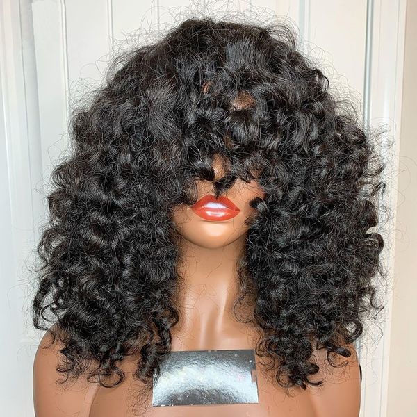 peruvian curly 13x6 lace front human hair wigs with baby hair full lace wigs bangs for women bleached knots natrual hairline fringe, Black
peruvian curly 13x6 lace front human hair wigs with baby hair full lace wigs bangs for women bleached knots natrual hairline fringe, Black