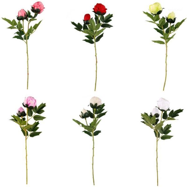 decorative flowers & wreaths 2 heads 47cm peony artificial flower silk peonies rose fake bouquet bridal wedding home party decor1
decorative flowers & wreaths 2 heads 47cm peony artificial flower silk peonies rose fake bouquet bridal wedding home party decor1