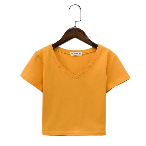 crop women 2020 summer cotton loose casual blusas white t shirt thin female v neck short sleeve tee shirts 7
crop women 2020 summer cotton loose casual blusas white t shirt thin female v neck short sleeve tee shirts 7