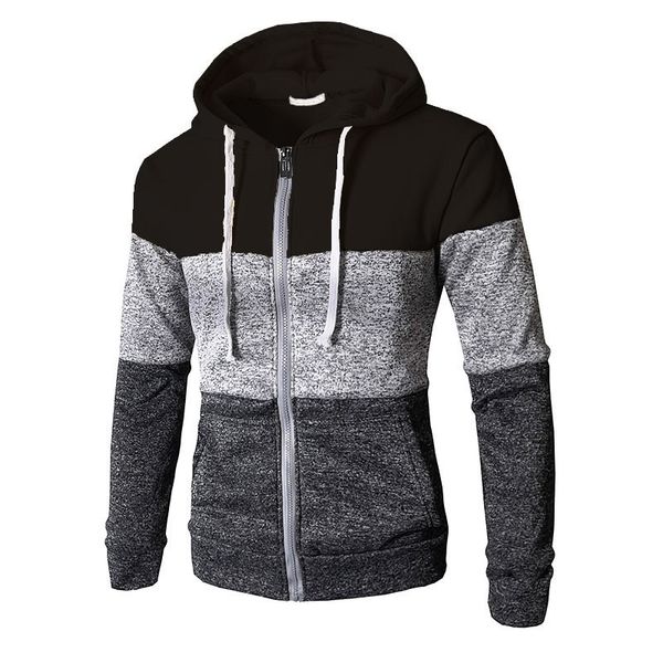 brand autumn and winter new men's hoodies sweatshirts cardigan color matching for male hoodie sweatshirt kg-654, Black
brand autumn and winter new men's hoodies sweatshirts cardigan color matching for male hoodie sweatshirt kg-654, Black
