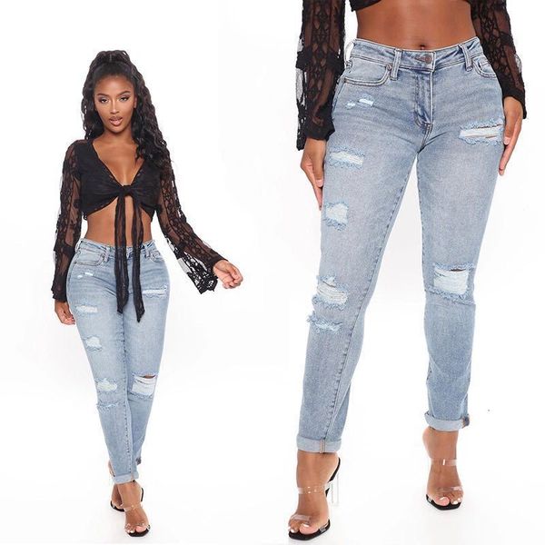 women's blue jeans high waist four way stretch boy friend ripped slim fit denim pants
women's blue jeans high waist four way stretch boy friend ripped slim fit denim pants