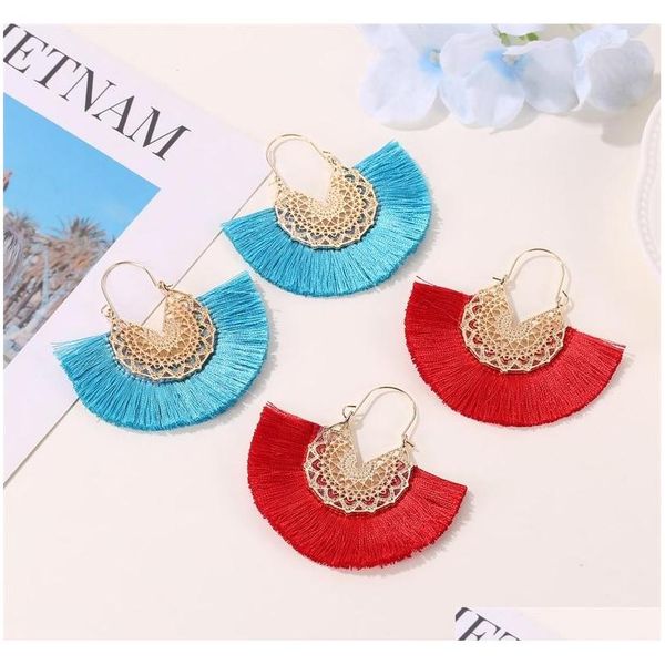 ethnic style 10colors fan shape tassel pendant earrings dangle hollow alloy fringe eardrop charm ear hooked women sqceoz queen66, Silver
ethnic style 10colors fan shape tassel pendant earrings dangle hollow alloy fringe eardrop charm ear hooked women sqceoz queen66, Silver