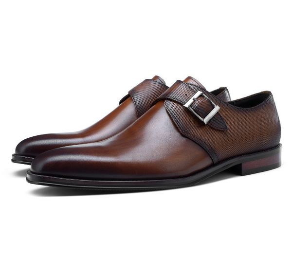 brown / black formal monk shoes mens prom dress shoes genuine leather business male wedding groom
brown / black formal monk shoes mens prom dress shoes genuine leather business male wedding groom