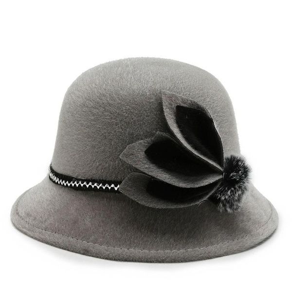 women flower pompom hats winter warm cap lady spring designer fedora fashion accessories girl vintage elegant hat, Blue;gray
women flower pompom hats winter warm cap lady spring designer fedora fashion accessories girl vintage elegant hat, Blue;gray