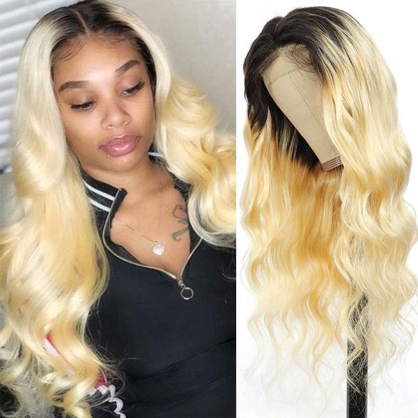 body wave 13x4 lace front wigs t1b/613 ombre blonde brazilian human hair lace wig for women pre piucked remy human hair wig soku, Black;brown
body wave 13x4 lace front wigs t1b/613 ombre blonde brazilian human hair lace wig for women pre piucked remy human hair wig soku, Black;brown
