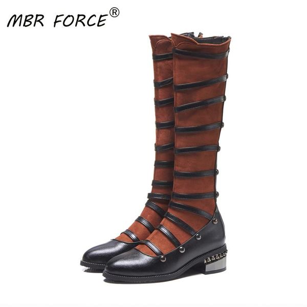 mbr force new trend fashion boots women pointed toe rivet punk knee high boots women botines luxury botas mujer cool girls, Black
mbr force new trend fashion boots women pointed toe rivet punk knee high boots women botines luxury botas mujer cool girls, Black