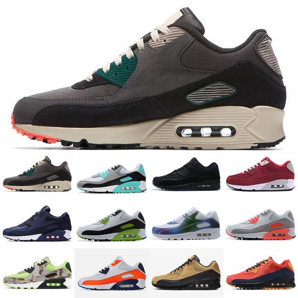 2020 new 90 mens womens running shoes camo cool grey triple white black red 90s mens trainers cushion surface sports sneakers size 36-47
2020 new 90 mens womens running shoes camo cool grey triple white black red 90s mens trainers cushion surface sports sneakers size 36-47