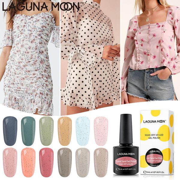 lagunamoon 8ml coral sand gel nail polish uv led soak off varnish lacquer manicure pedicure salon nail arts, Red;pink
lagunamoon 8ml coral sand gel nail polish uv led soak off varnish lacquer manicure pedicure salon nail arts, Red;pink