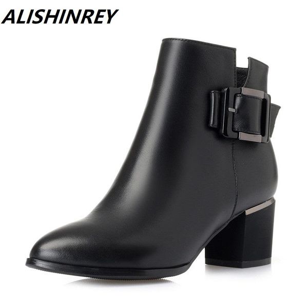 alishinrey 2020 winter genuine leather women dress boots in ankle boots europe and america high heel red female wedding, Black
alishinrey 2020 winter genuine leather women dress boots in ankle boots europe and america high heel red female wedding, Black