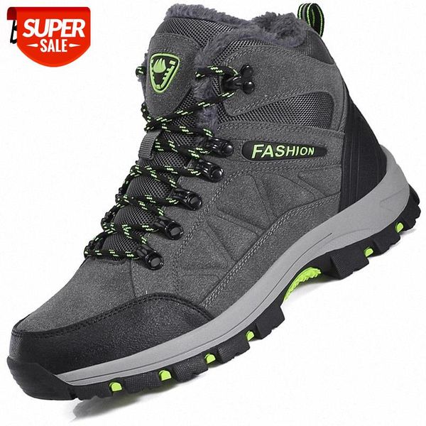classic men winter boots plush warm men snow boots waterproof non-slip ankle lace-up outdoor male hiking shoes 39-45 #le0t
classic men winter boots plush warm men snow boots waterproof non-slip ankle lace-up outdoor male hiking shoes 39-45 #le0t