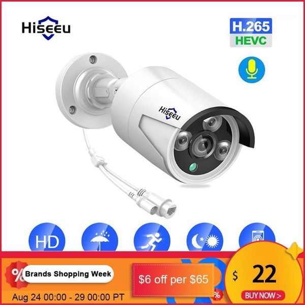 hiseeu h.265 1080p poe ip camera 2mp cctv ip camera onvif 2.0 for poe nvr system waterproof outdoor night vision 48v1
hiseeu h.265 1080p poe ip camera 2mp cctv ip camera onvif 2.0 for poe nvr system waterproof outdoor night vision 48v1