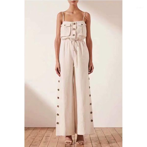 summer jumpsuit women high waist rompers short sleeve solid casual loose cotton linen overalls womens jumpsuits long pants1, Black;white
summer jumpsuit women high waist rompers short sleeve solid casual loose cotton linen overalls womens jumpsuits long pants1, Black;white