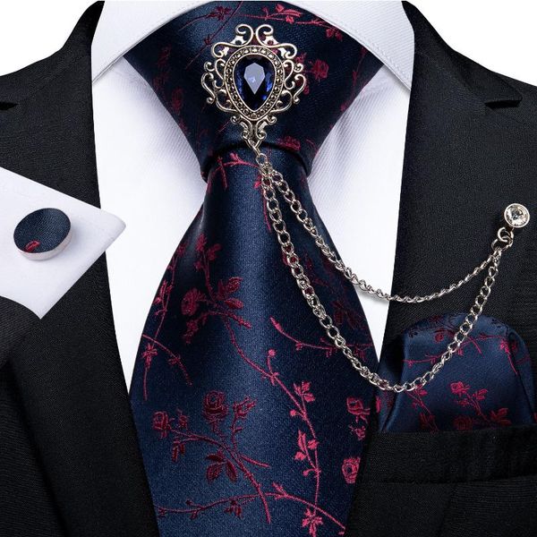 bow ties 100% silk luxury mens red floral blue necktie pocket square cufflink men wedding party tie accessories brooch chain dibangu, Black;gray
bow ties 100% silk luxury mens red floral blue necktie pocket square cufflink men wedding party tie accessories brooch chain dibangu, Black;gray