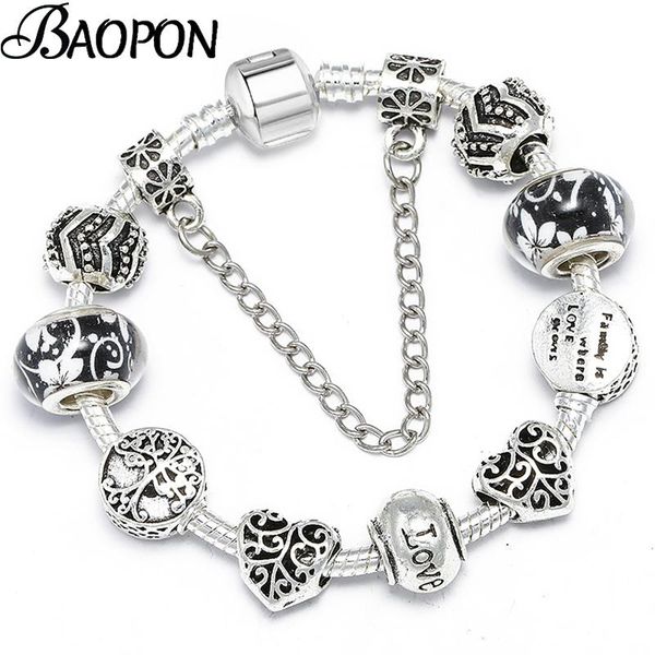 charm bracelets baopon drop european style for women heart beads fit idy brand bracelet christmas gift romantic, Golden;silver
charm bracelets baopon drop european style for women heart beads fit idy brand bracelet christmas gift romantic, Golden;silver