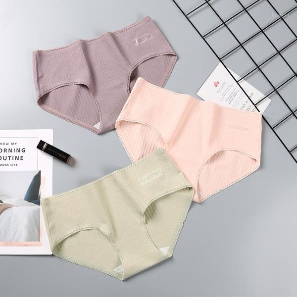 women cotton breathable mid-waist seamless panties girl skin-friendly thread briefs soft ladies underwear hip raise 3 piece1, Black;pink
women cotton breathable mid-waist seamless panties girl skin-friendly thread briefs soft ladies underwear hip raise 3 piece1, Black;pink