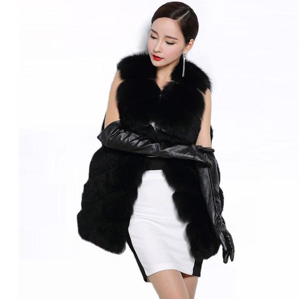 2018 new winter faux raccoon fur vest women long furry fur vest thick long coat big size s-3xl warm vests female1, Black
2018 new winter faux raccoon fur vest women long furry fur vest thick long coat big size s-3xl warm vests female1, Black