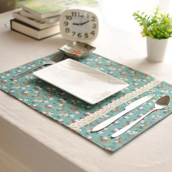 table napkin japanese pastoral green floral cloth cotton and linen double side western meal coasters mat insulation pads 30*40cm1
table napkin japanese pastoral green floral cloth cotton and linen double side western meal coasters mat insulation pads 30*40cm1