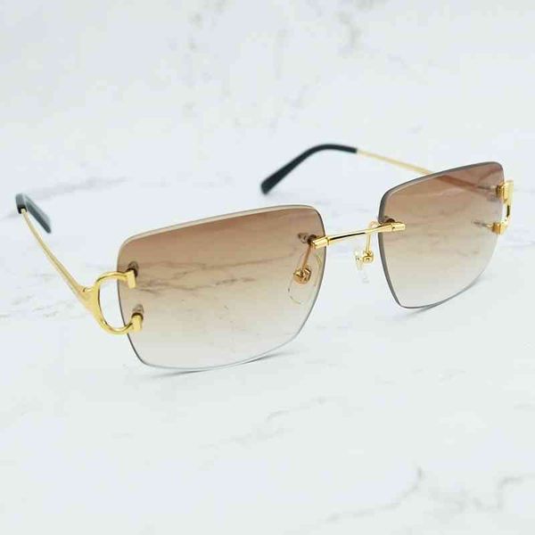 62% off oversized rimless vintage sun glass men designer brand luxury women sunglass big square sunglasses carter shades, White;black
62% off oversized rimless vintage sun glass men designer brand luxury women sunglass big square sunglasses carter shades, White;black