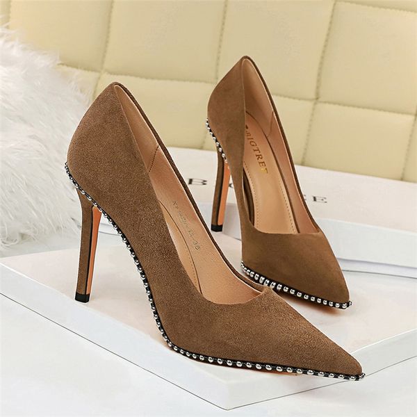 spring autumn fashion women khaki black .5cm extreme high heels pumps suede rivets club heels party valentine shoesmultifunction
spring autumn fashion women khaki black .5cm extreme high heels pumps suede rivets club heels party valentine shoesmultifunction