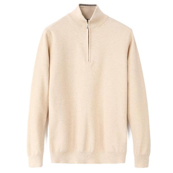 men's sweaters zippered turtleneck cotton sweater autumn winter jersey jumper pull homme hiver pullover male knitted, White;black
men's sweaters zippered turtleneck cotton sweater autumn winter jersey jumper pull homme hiver pullover male knitted, White;black