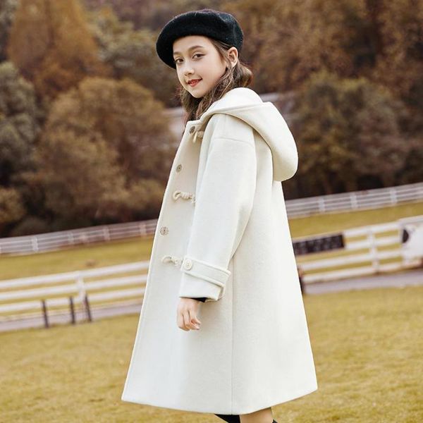 children hooded long jackets for 7 9 11 14 years girls thicken warm single breasted overcoats teen kids outdoor outerwear, Blue;gray
children hooded long jackets for 7 9 11 14 years girls thicken warm single breasted overcoats teen kids outdoor outerwear, Blue;gray