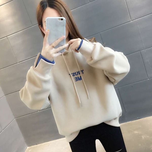women's sweater 2020 new spring and autumn winter european loose korean foreign style coat small fashion, Black
women's sweater 2020 new spring and autumn winter european loose korean foreign style coat small fashion, Black