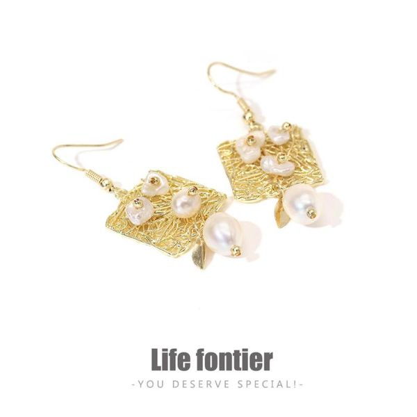 dangle & chandelier lifefontier natural fresh water baroque pearl earrings for women geometric square metal drop handmade jewelry brincos, Silver
dangle & chandelier lifefontier natural fresh water baroque pearl earrings for women geometric square metal drop handmade jewelry brincos, Silver