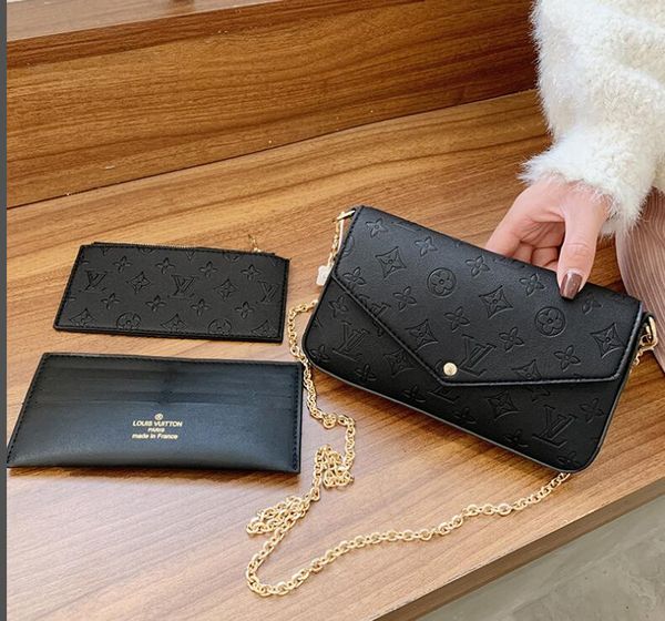 quality luxury design women's three piece chain purse shoulder bag women's handbag messenger bag8800 lv louis vitton&#
quality luxury design women's three piece chain purse shoulder bag women's handbag messenger bag8800 lv louis vitton&#