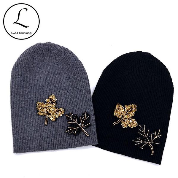 beanie/skull caps gzhilovingl spring women tree beads rhinestones knitting slouch hats female soft cotton wool baggy thin ribbed beanies, Blue;gray
beanie/skull caps gzhilovingl spring women tree beads rhinestones knitting slouch hats female soft cotton wool baggy thin ribbed beanies, Blue;gray