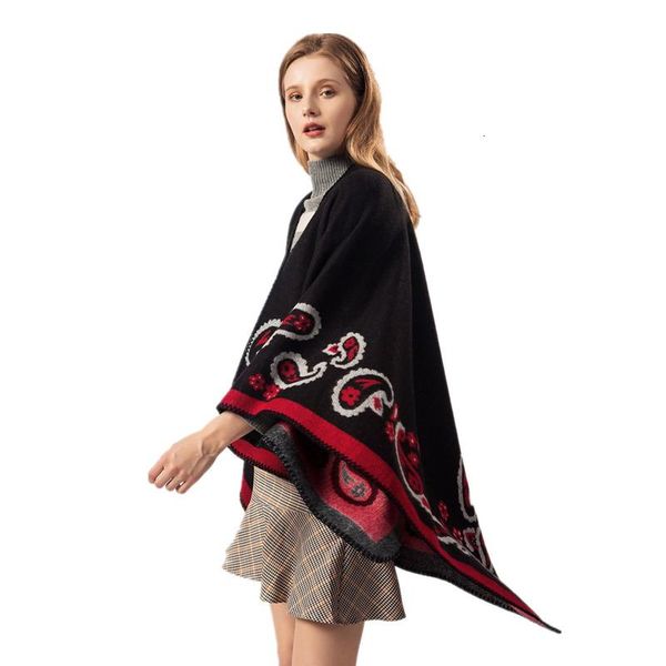 scarves 2021 women's winter scarf cashmere ponchos and capes fashion design ladies knit shawl cape vintage blanket, Blue;gray
scarves 2021 women's winter scarf cashmere ponchos and capes fashion design ladies knit shawl cape vintage blanket, Blue;gray