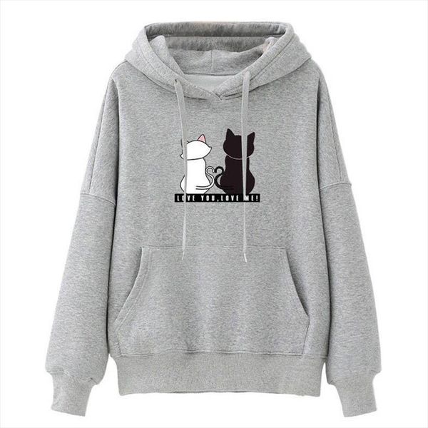fashion women solid color baggy cat sweatshirt unique elegant comfortable cute sweet casual soft chic loose blouse, Black
fashion women solid color baggy cat sweatshirt unique elegant comfortable cute sweet casual soft chic loose blouse, Black