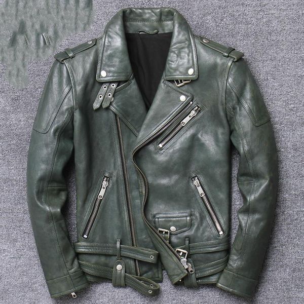 men's leather & faux vintage men spring sheepskin genuine motorcycle slim mens jacket casaco v-17003 yy1021, Black
men's leather & faux vintage men spring sheepskin genuine motorcycle slim mens jacket casaco v-17003 yy1021, Black