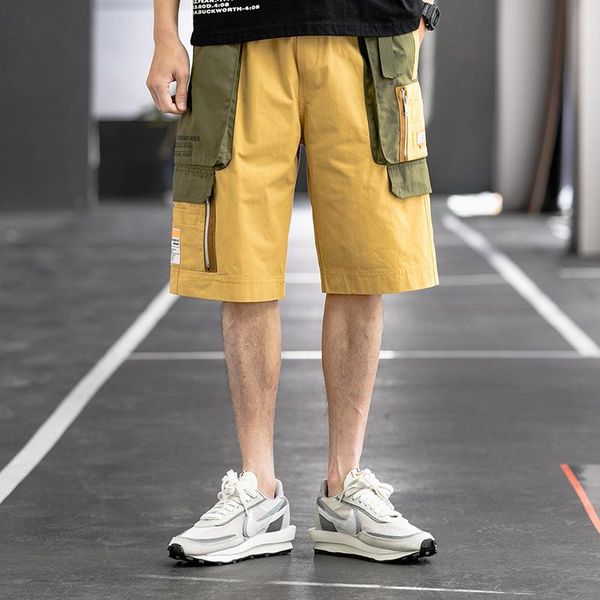 men streetwear khaki sweatshorts 2020 summer men shorts color block belt korean fashion joggers shorts 3xl cargo, White;black
men streetwear khaki sweatshorts 2020 summer men shorts color block belt korean fashion joggers shorts 3xl cargo, White;black