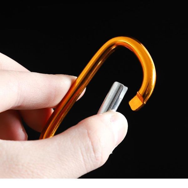 aluminum alloy d-ring carabiner clip set screw lock hanging hook buckle keychain cable wire ring climbing e qylcnk
aluminum alloy d-ring carabiner clip set screw lock hanging hook buckle keychain cable wire ring climbing e qylcnk