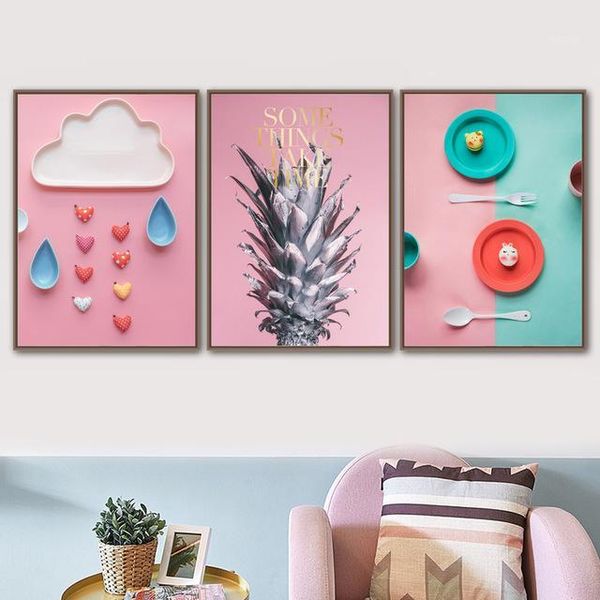 paintings colorful baby tableware cloud pineapple canvas painting sweet nordic posters wall pictures for kids room home decor1
paintings colorful baby tableware cloud pineapple canvas painting sweet nordic posters wall pictures for kids room home decor1
